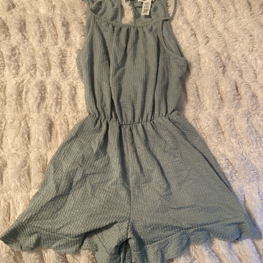 Pale minty green romper